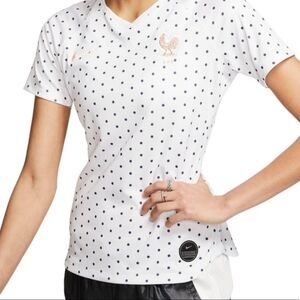 Nike | NWT France Away 2019 White Slim Fit Women's Soccer Jersey